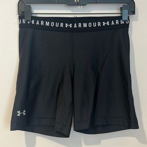 Under Armour Black Bike Shorts
